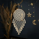 Filtro dos Sonhos Boho Macramê – Decoração Artesanal