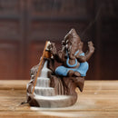Incensário Ganesha em Argila