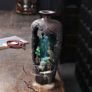 Vaso Decorativo Incensário Cascata