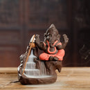 Incensário Ganesha em Argila