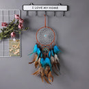 Filtro dos Sonhos Boho Artesanal com Penas