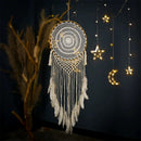 Filtro dos Sonhos Boho Macramê – Decoração Artesanal